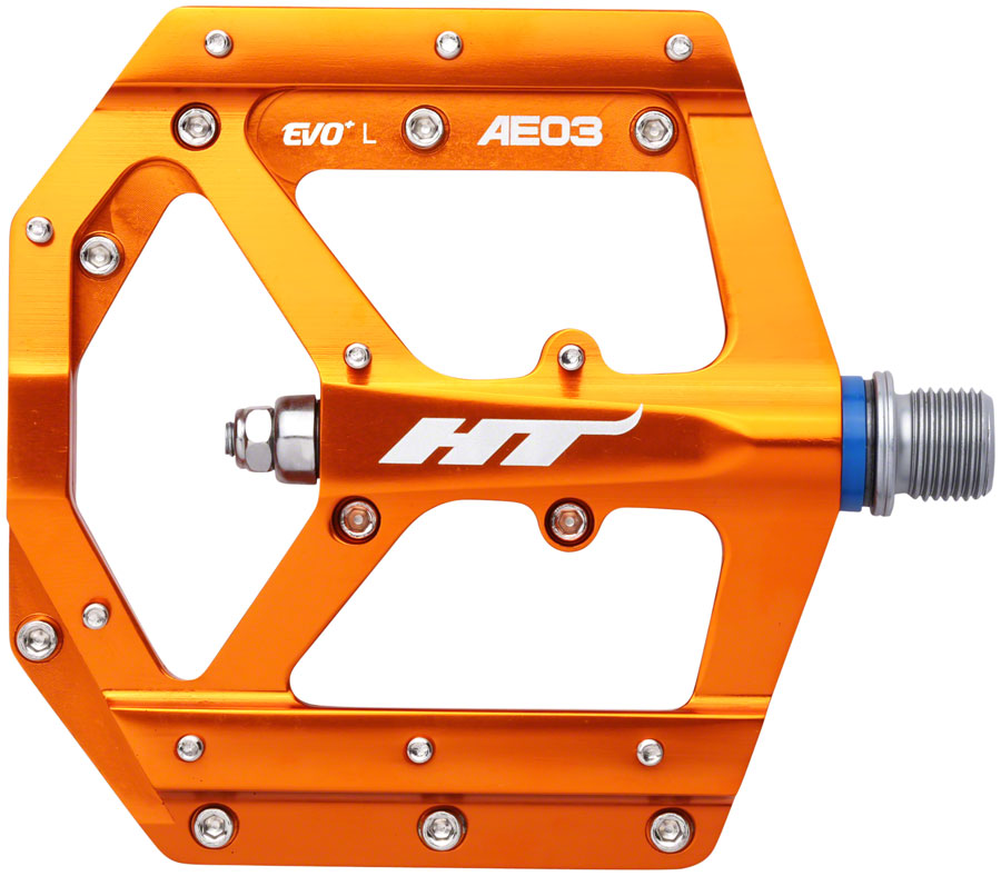 HT Components AE03(EVO+) Pedals - Platform, Aluminum, 9/16", Orange MPN: 102001AE03XX2J05G1X1 Pedals AE03 Evo+ Pedals