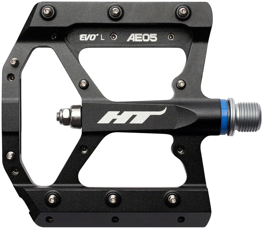 HT Components AE05(EVO+) Pedals - Platform, Aluminum, 9/16", Black MPN: 102001AE05XX1J01G1X1 Pedals AE05 Evo+ Pedals