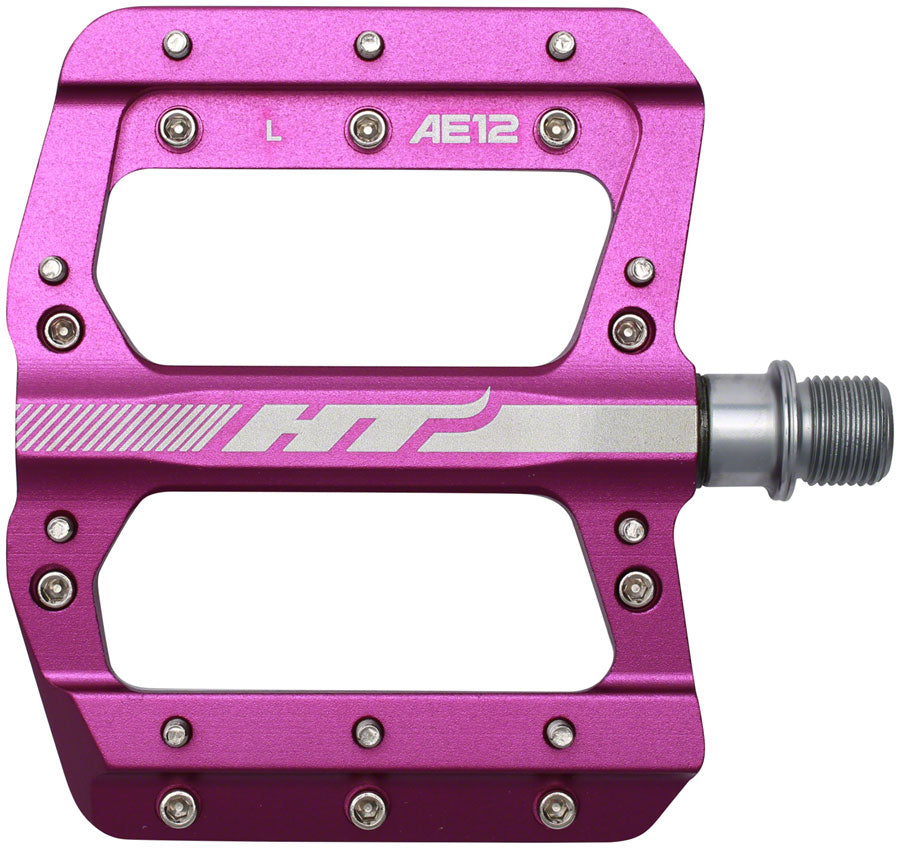 HT Components AE12 Pedals - Platform, Aluminum, 9/16", Purple MPN: 102001AE12XX1J03G1X1 Pedals AE12 Pedals