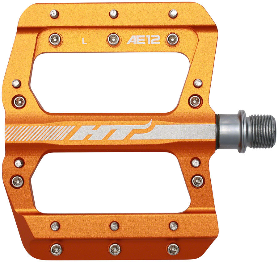 HT Components AE12 Pedals - Platform, Aluminum, 9/16", Orange MPN: 102001AE12XX1J05G1X1 Pedals AE12 Pedals