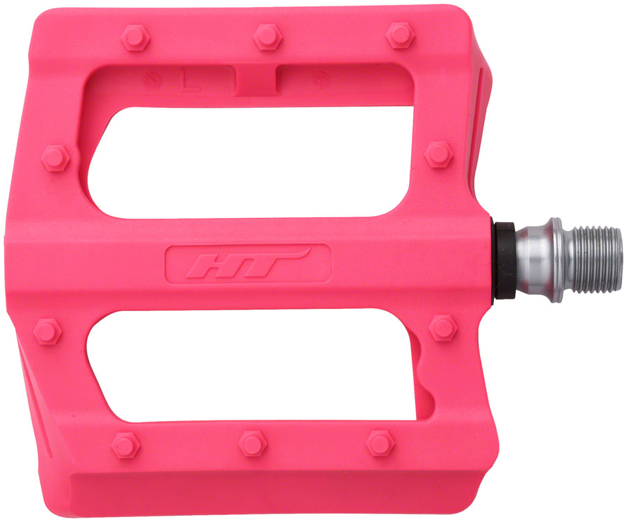 HT Components PA12 Pedals - Platform, Composite, 9/16", Neon Pink MPN: 102001PA12XX0905H1X0 Pedals PA12 Pedals