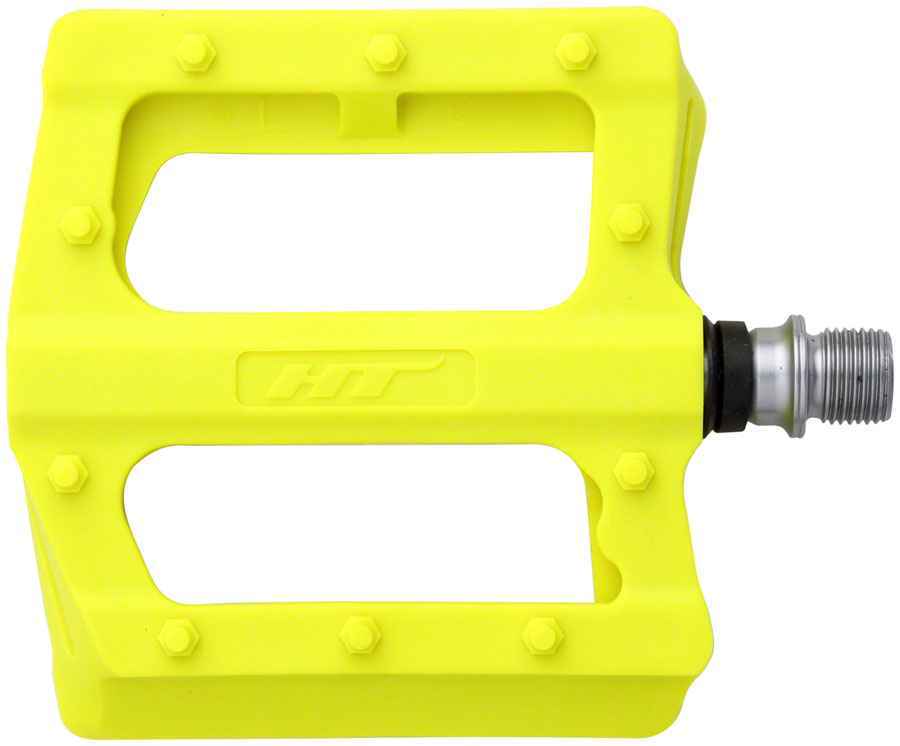 HT Components PA12 Pedals - Platform, Composite, 9/16", Neon Yellow MPN: 102001PA12XX0902H1X0 Pedals PA12 Pedals
