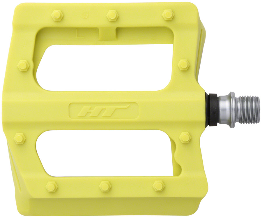 HT Components PA12 Pedals - Platform, Composite, 9/16", Neon Green MPN: 102001PA12XX0918H1X0 Pedals PA12 Pedals