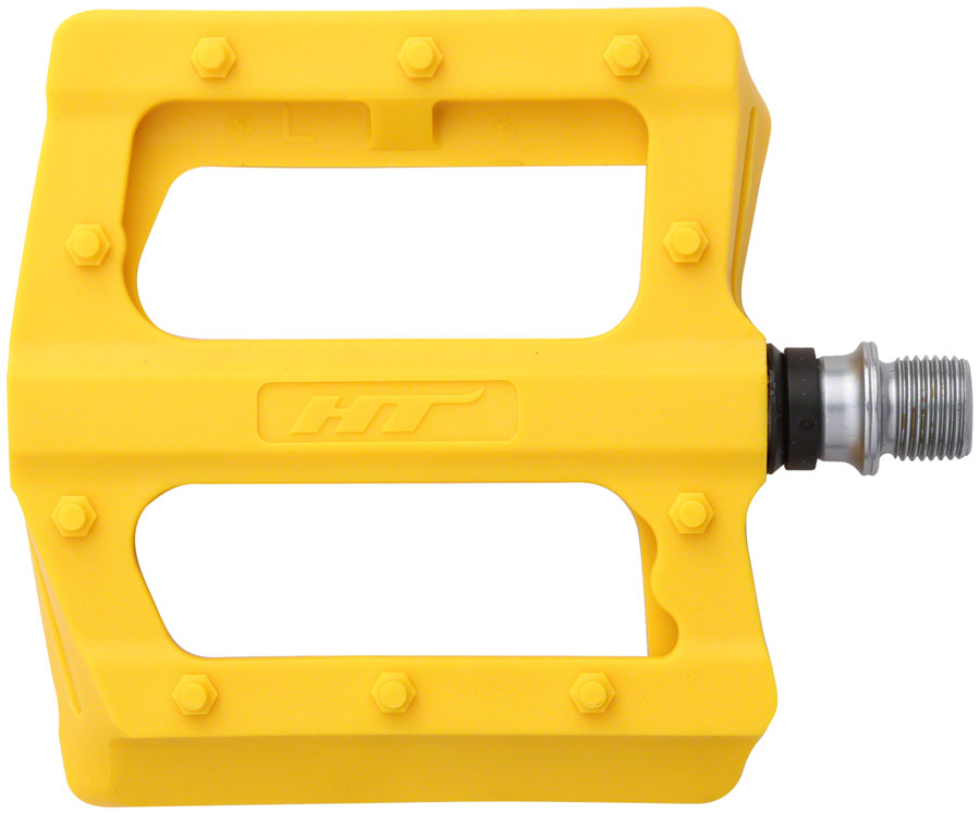 HT Components PA12 Pedals - Platform, Composite, 9/16", Yellow MPN: 102001PA12XX0916H1X0 Pedals PA12 Pedals