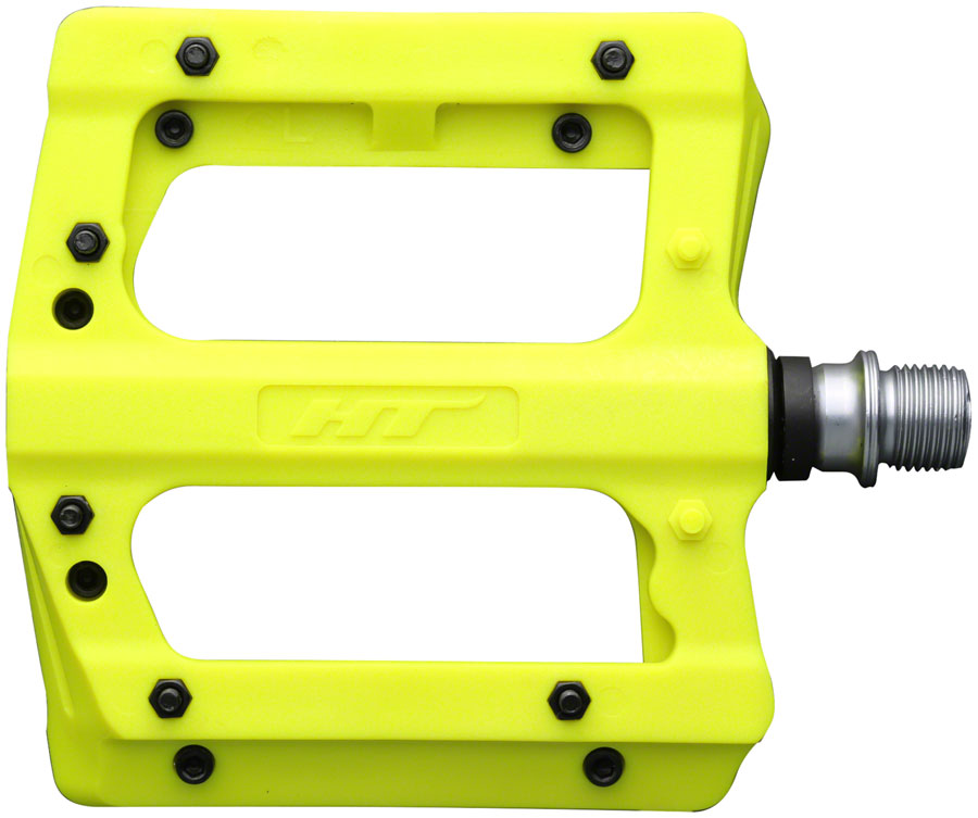 HT Components PA12A Pedals - Platform, Composite, 9/16", Neon Yellow MPN: 102001PA12AX0902H1X0 Pedals PA12A Pedals