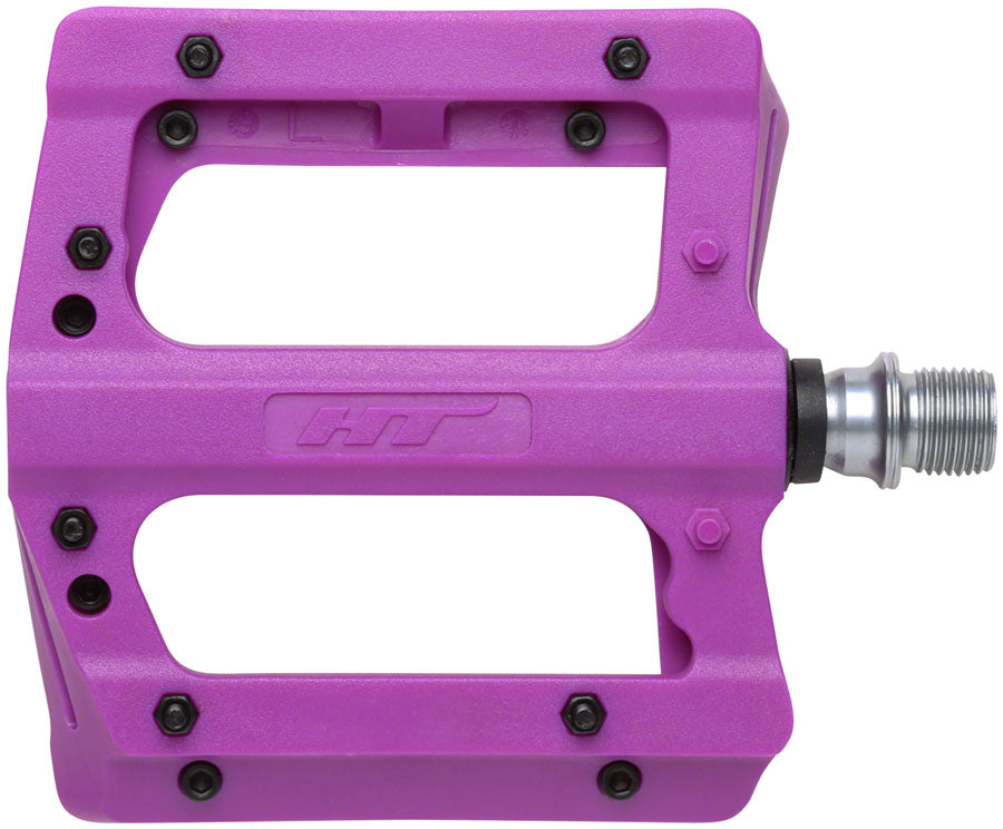 HT Components PA12A Pedals - Platform, Composite, 9/16", Dark Purple MPN: 102001PA12AX0909H1X0 Pedals PA12A Pedals