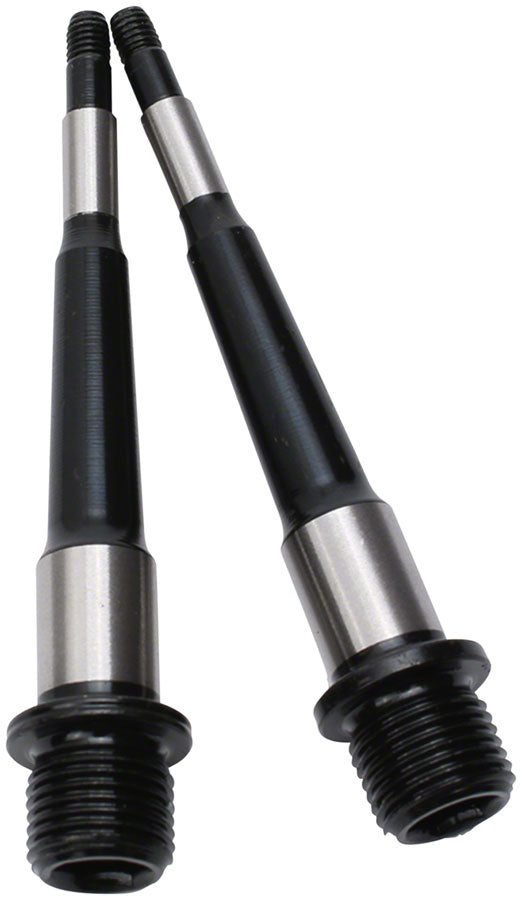 HT Components EVO+ Pedal Spindle - AE03/AE05 IGUS, Chromoly, Black MPN: 136108200002 Pedal Small Part Replacement Spindles
