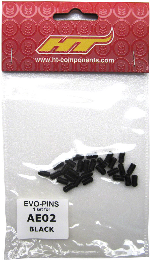 HT Components AE02(SP7) Pedal Pin Kit - Black MPN: 1363HT100008 Pedal Small Part Pin Kit