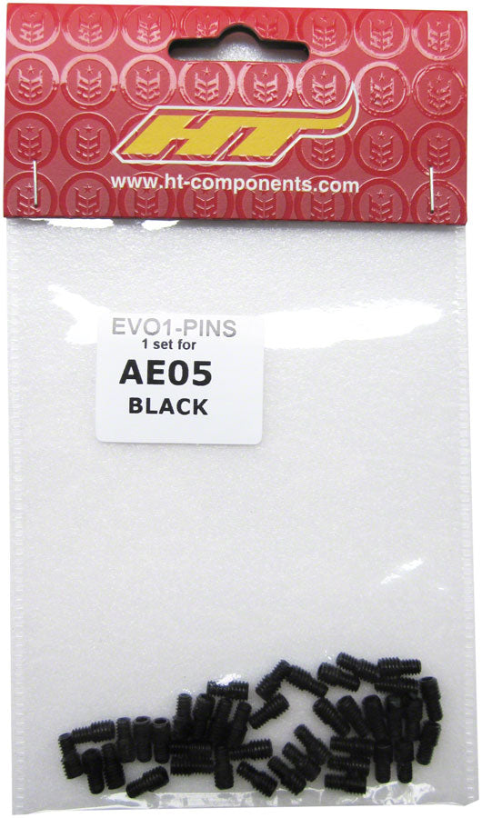 HT Components AE05(EV01) Pedal Pin Kit - Black MPN: 1363HT100014 Pedal Small Part Pin Kit