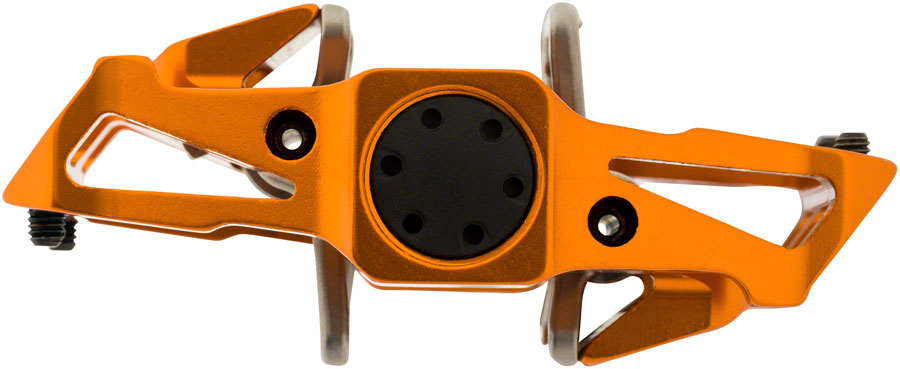 Time SPECIALE 8 Pedals - Dual Sided Clipless with Platform, Aluminum, 9/16", Orange MPN: 00.6718.000.000 UPC: 710845872365 Pedals SPECIALE Pedals
