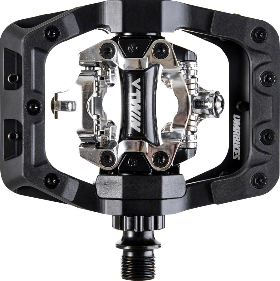 DMR V-Twin Pedals - Dual Sided Clipless with Platform, Aluminum, 9/16", Black MPN: DMR-VTWIN-K Pedals V-Twin Pedals