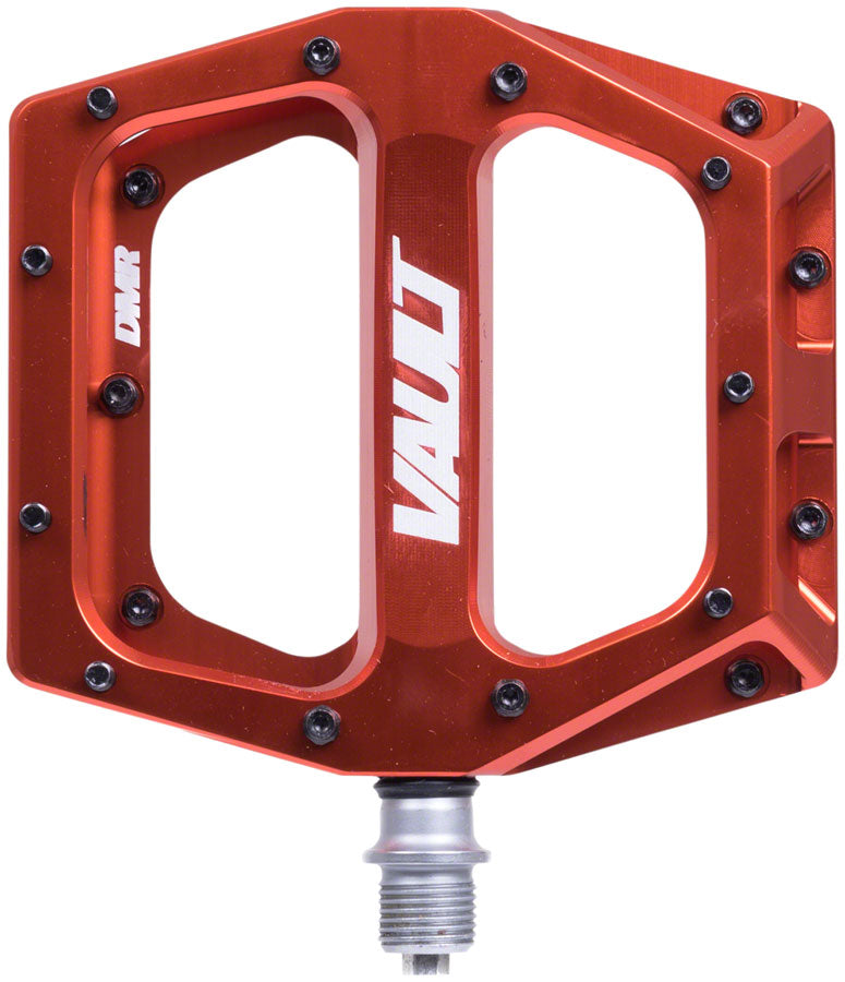 DMR Vault Pedals - Platform, Aluminum, 9/16", Copper Orange - Pedals - Vault Pedals