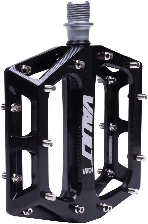 DMR Vault MIDI Pedals - Platform, Aluminum, 9/16", Gloss Black - Pedals - Vault MIDI Pedals