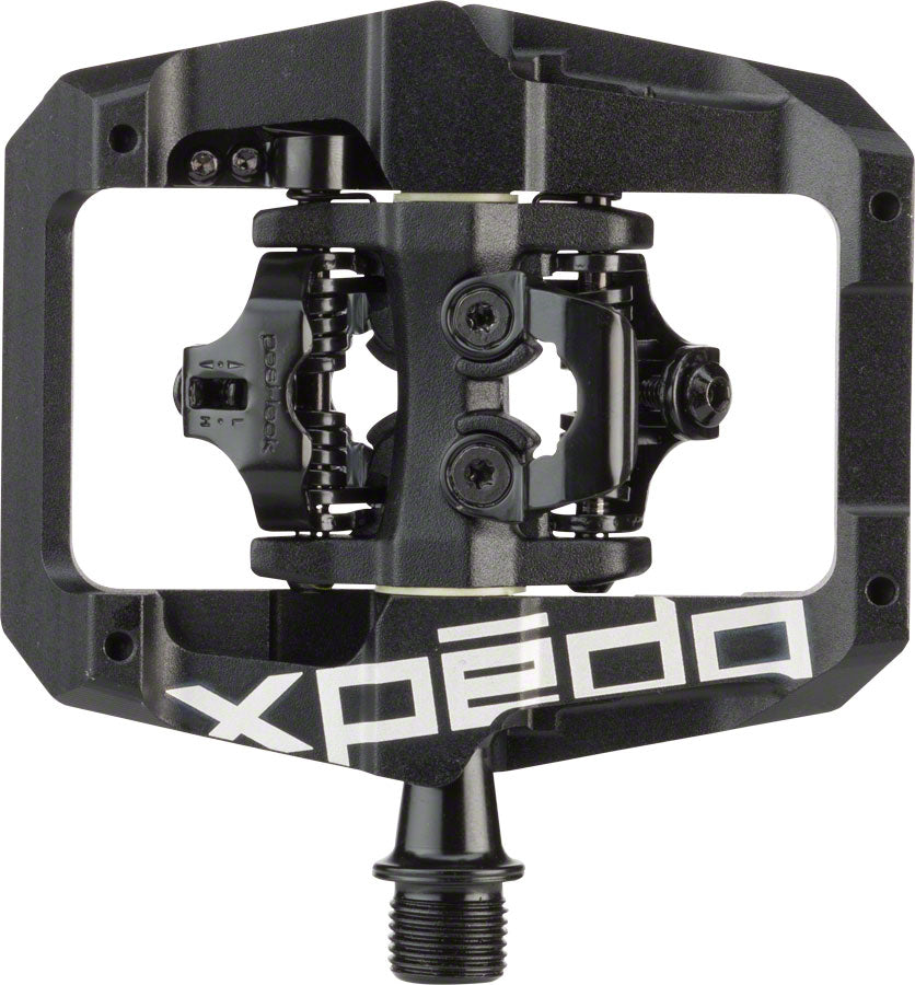 Xpedo GFX Pedals - Dual Sided Clipless with Platform, Aluminum, 9/16", Black - Pedals - GFX Pedals