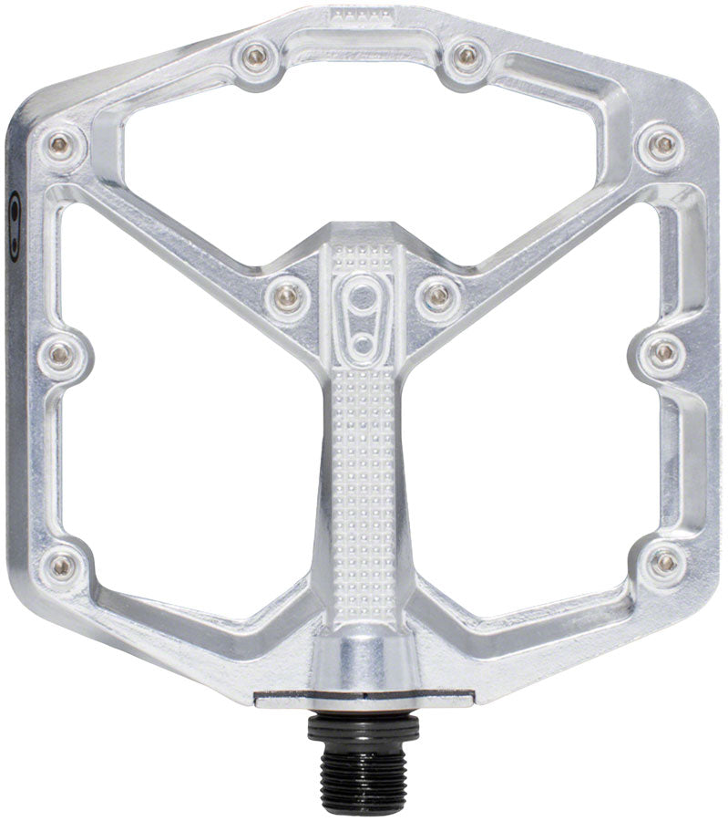 Crank Brothers Stamp 7 Pedals - Platform, Aluminum, 9/16", High Polish Silver, Large MPN: 16746 UPC: 641300167460 Pedals Stamp 7 Pedals