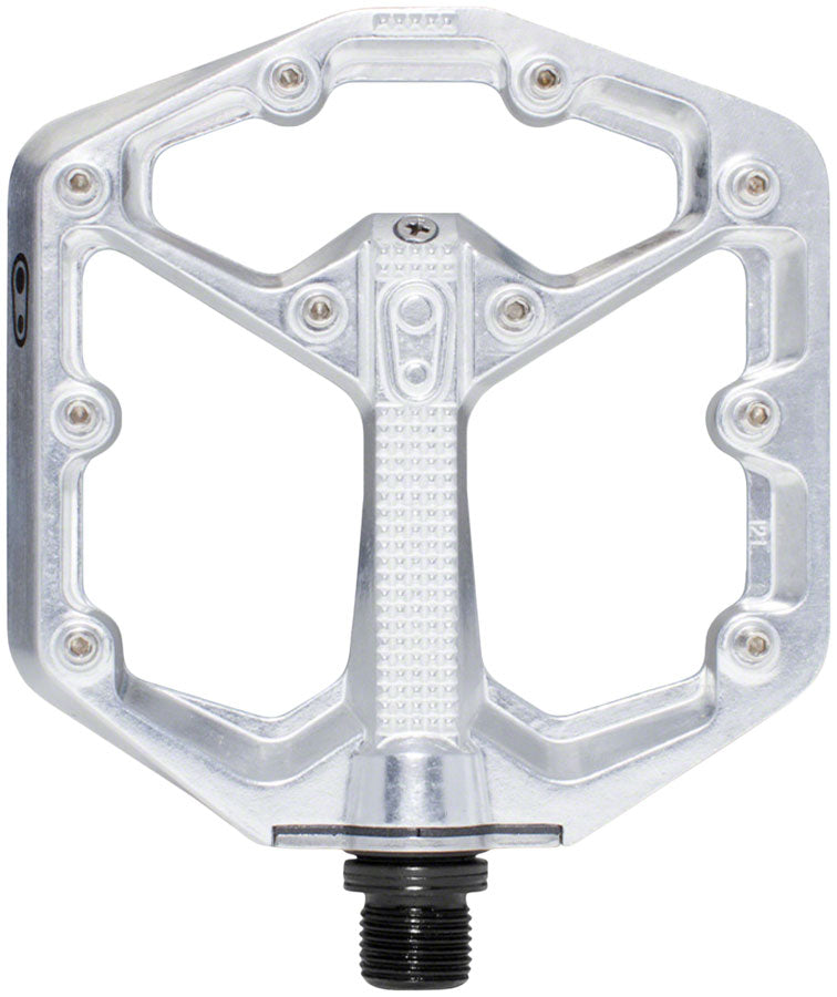Crank Brothers Stamp 7 Pedals - Platform, Aluminum, 9/16", High Polish Silver, Small MPN: 16747 UPC: 641300167477 Pedals Stamp 7 Pedals