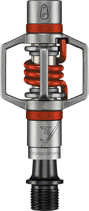 Crank Brothers Egg Beater 3 Pedals - Dual Sided Clipless, 9/16", Red MPN: 15319 UPC: 641300153197 Pedals Egg Beater 3 Pedals
