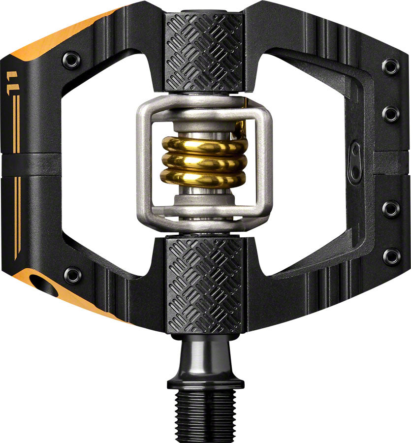 Crank Brothers Mallet Enduro 11 Pedals - Dual Sided Clipless, Aluminum, 9/16", Black/Gold MPN: 16093 UPC: 641300160935 Pedals Mallet Enduro 11 Pedals