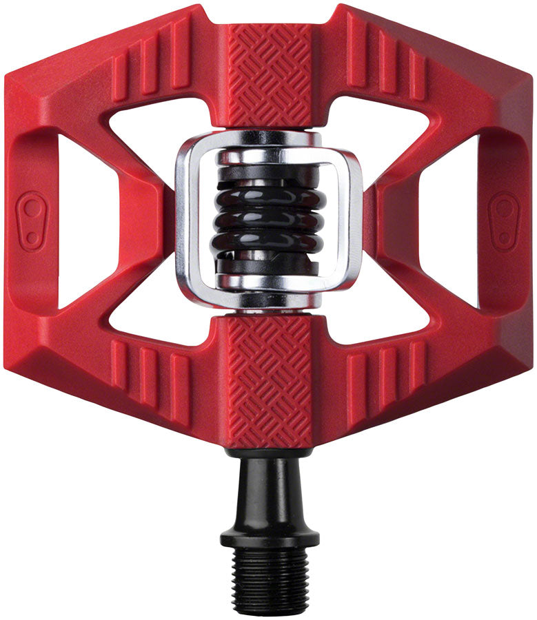 Crank Brothers Double Shot 1 Pedals - Dual Sided Clipless with Platform, Composite, 9/16", Red - Pedals - Double Shot 1 Pedals