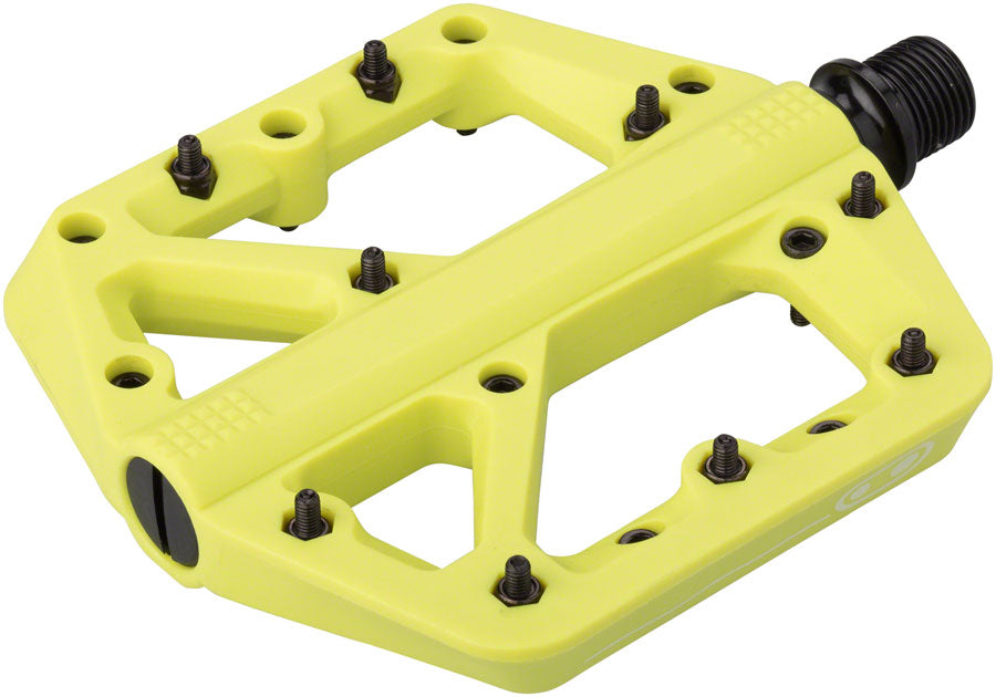 Crank Brothers Stamp 1 Pedals - Platform, Composite, 9/16", Citron, Small MPN: 16393 UPC: 641300163936 Pedals Stamp 1 Pedals