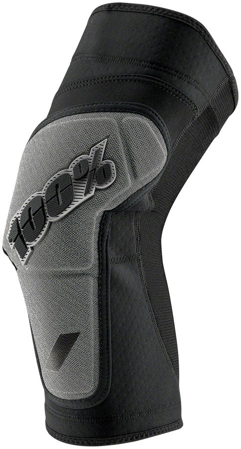 100% Ridecamp Knee Guards - Black/Gray, X-Large MPN: 90240-057-13 UPC: 841269139526 Leg Protection Ridecamp Knee Guards