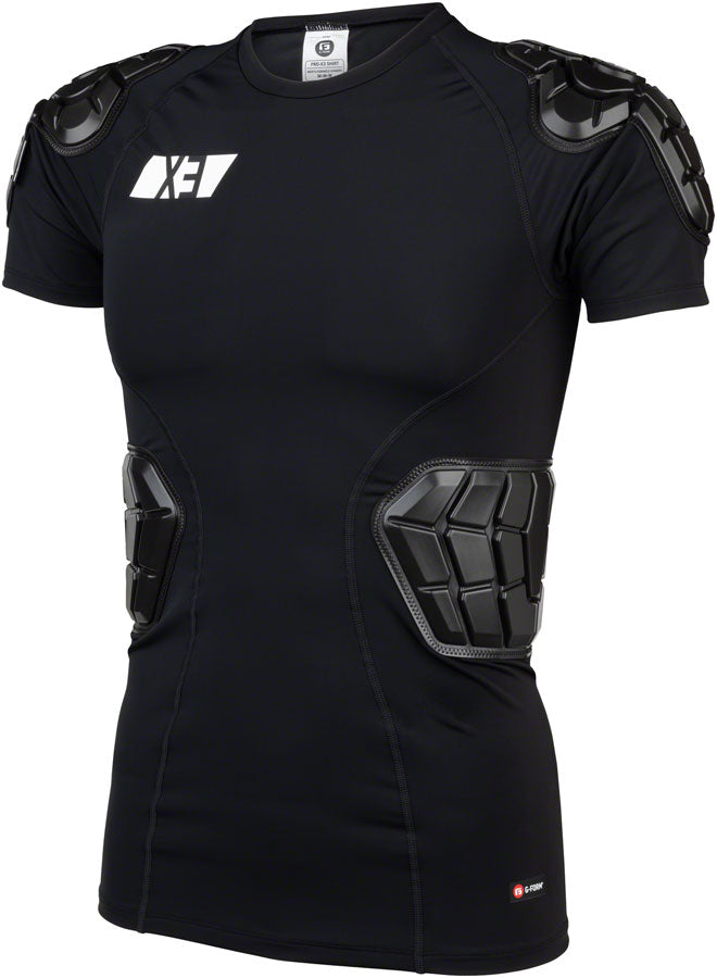G-Form Pro-X3 Shirt - Black, Men's, Large MPN: SS8602015 UPC: 847631092529 Torso Protection Pro-X3 Protective T-Shirt