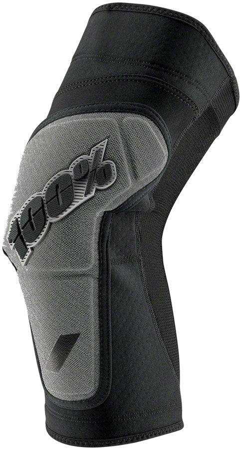 100% Ridecamp Knee Guards - Black/Gray, X-Large MPN: 70001-00004 UPC: 196261006704 Leg Protection Ridecamp Knee Guards