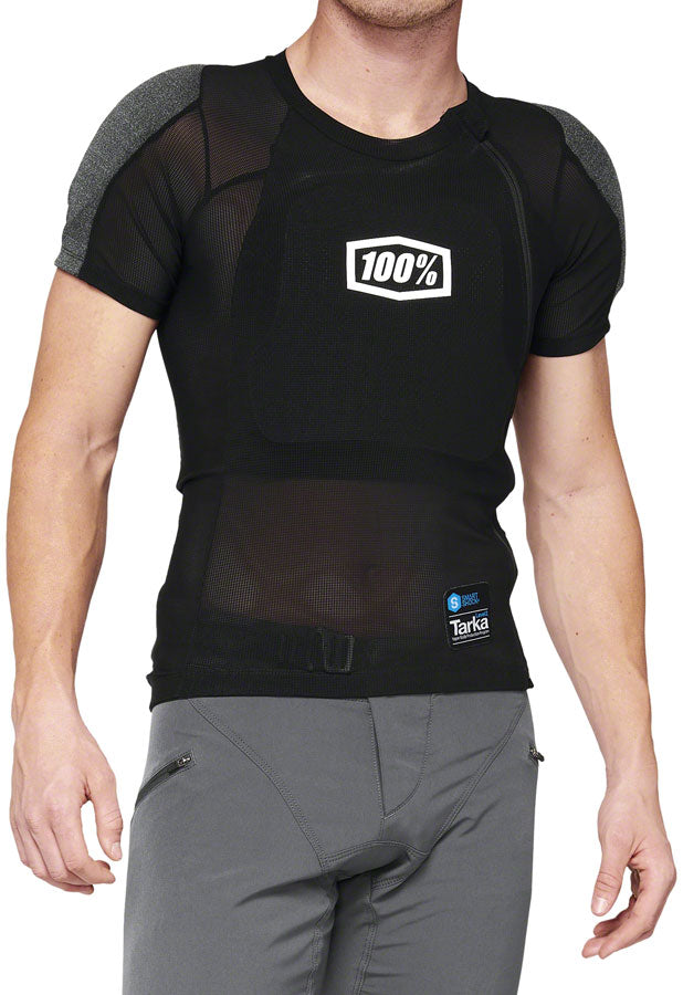 100% Tarka Short Sleeve Body Armor - Black, Medium