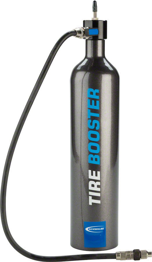 Schwalbe Tire Booster Tubeless Tire Inflator MPN: 6080.01 CO2 and Pressurized Inflation Device Tire Booster