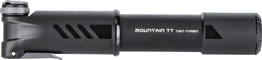 Topeak Mountain TT Twin Turbo Mini Pump - 120psi, Black