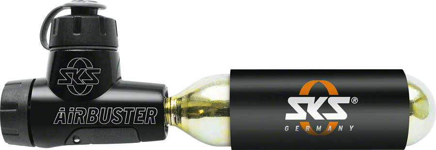 SKS Airbuster CO2 Inflator CO2 and Pressurized Inflation Device Worldwide Cyclery