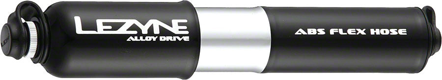 Lezyne ABS Alloy Drive Frame Pump, Small: Black/Polished Silver MPN: 1-MP-ALLDR-V2S04 Frame Pump Alloy Drive Frame Pump