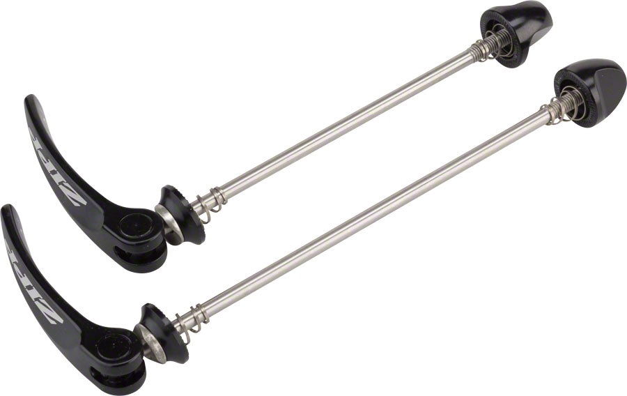 Zipp Tangente Quick Release Skewer Set - 100mm/130mm, Stainless Steel, Black With Silver Logo