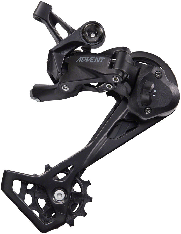 microSHIFT ADVENT Rear Derailleur - 9 Speed, Long Cage, Black, With Clutch MPN: RD-M6195L UPC: 657993205259 Rear Derailleur ADVENT Rear Derailleur