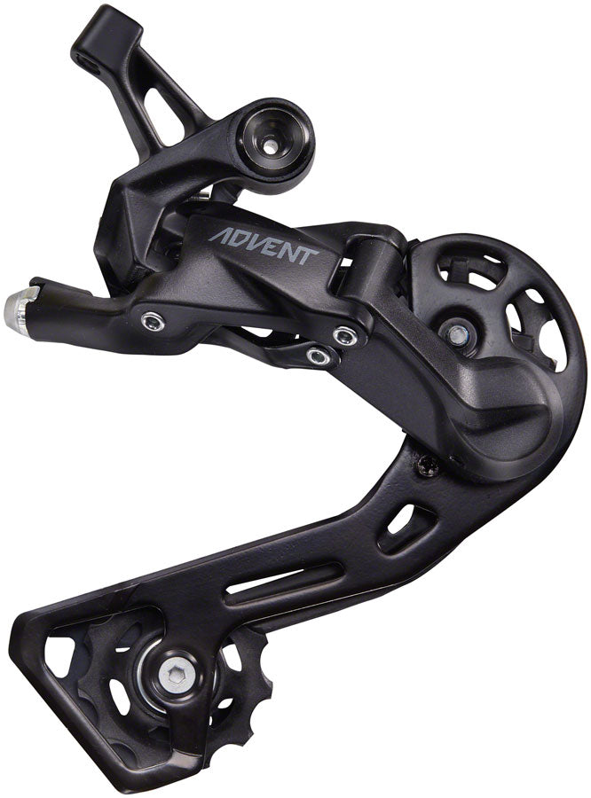 microSHIFT ADVENT Rear Derailleur - 9 Speed, Medium Cage, Black