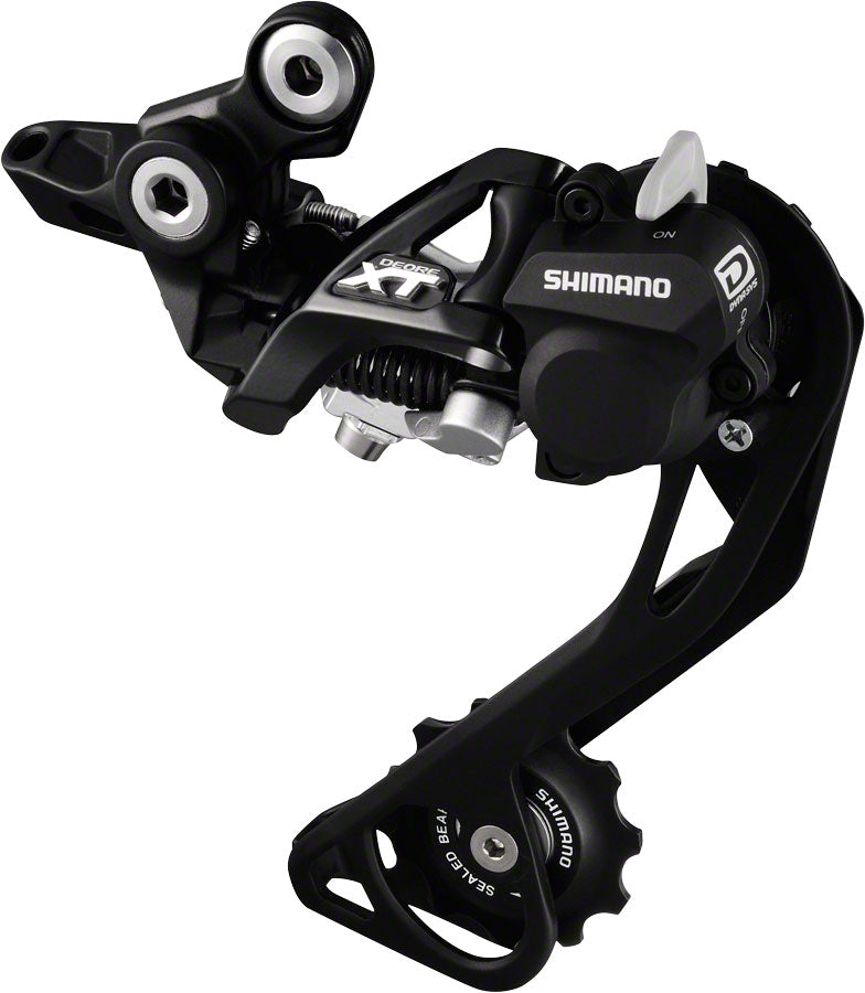 Shimano XT M786-SGS 10-Speed Long Cage DM Shadow Plus Rear Derailleur Black 10sp