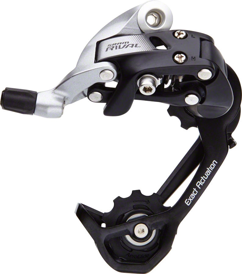 SRAM Rival 22 WiFli Rear Derailleur - 11 Speed, Medium Cage, Black/Silver MPN: 00.7518.043.001 UPC: 710845750410 Rear Derailleur Rival 22 Rear Derailleur