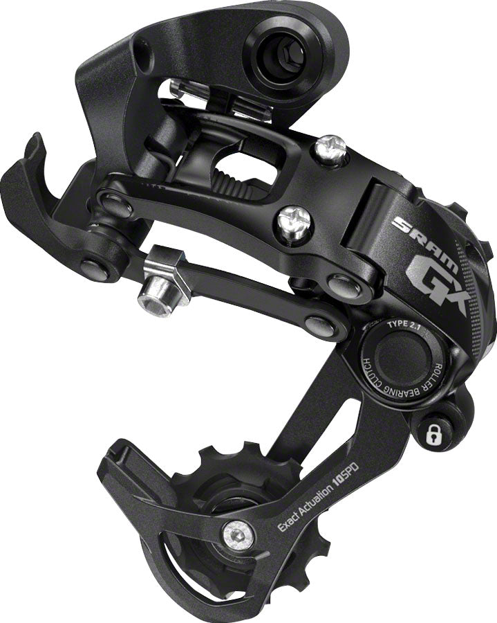 SRAM GX Rear Derailleur - 10 Speed, Long Cage, Black Rear