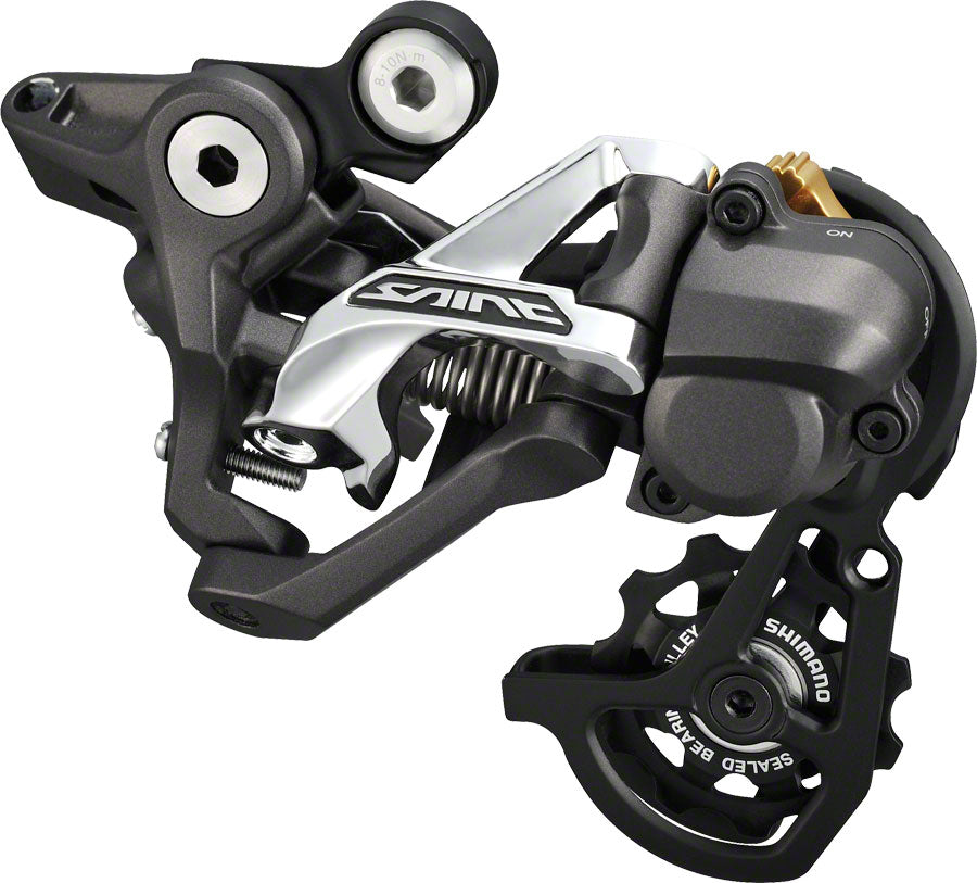 Shimano Saint RD-M820-SS1 Rear Derailleur - 10 Speed, Short Cage, Black MPN: IRDM820SS1 UPC: 689228299689 Rear Derailleur Saint RD-M820 Rear Derailleur