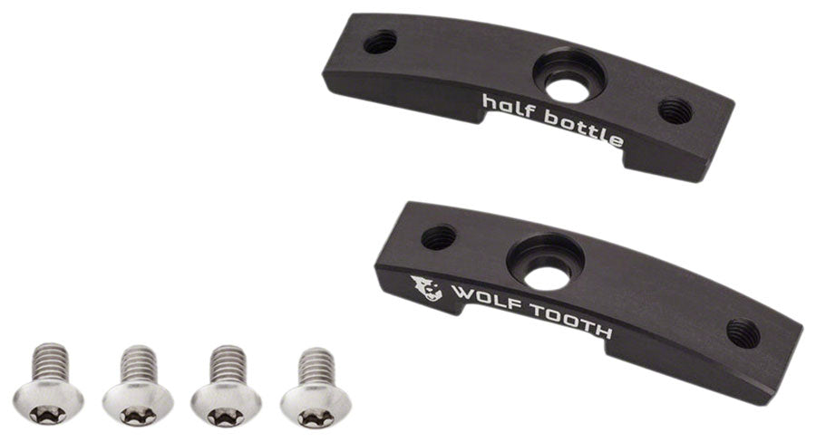 Wolf Tooth B-RAD Half Bottle Cage Adapter MPN: B-RAD-ADPT-HB UPC: 812719026444 Other Rack B-RAD Half Bottle Adapter