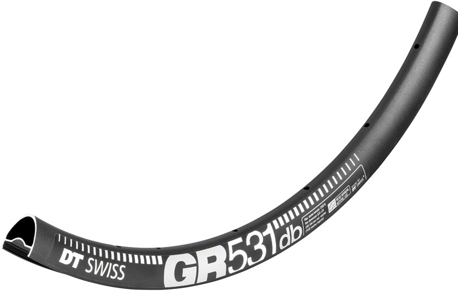 DT Swiss GR 531 Rim - 700, Disc, 28h, Black