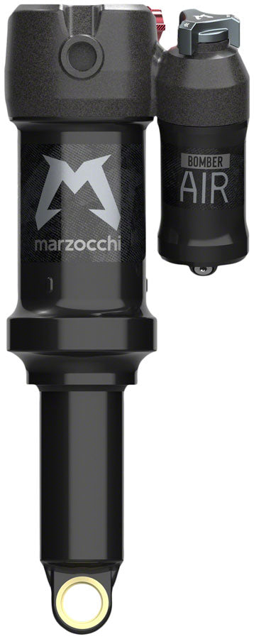 Marzocchi Bomber Air Rear Shock - Trunnion Metric, 185 x 55 mm, EVOL LV, Sweep-Adj, 0.4 Spacer, Black