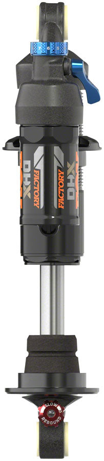 FOX DHX Factory Rear Shock - Metric, 210 x 50 mm, 2-Position Lever, Hard Chrome Coat - Rear Shock - DHX Factory Rear Shock