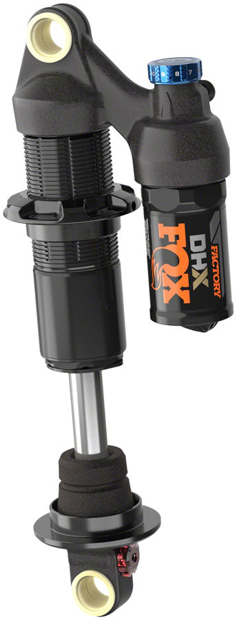 FOX DHX Factory Rear Shock - Metric, 210 x 55 mm, 2-Position Lever, Hard Chrome Coat