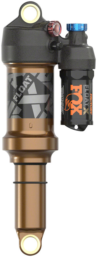 FOX FLOAT X Factory Rear Shock - Metric, 230 x 57.5 mm, EVOL LV, 2-Position Lever, Kashima Coat - Rear Shock - Float X Factory Rear Shock