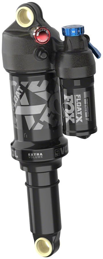 FOX FLOAT X Performance Elite Rear Shock - Metric, 230 x 65 mm, EVOL LV, 2-Position Lever, Black Anodized - Rear Shock - Float X Performance Elite Rear Shock