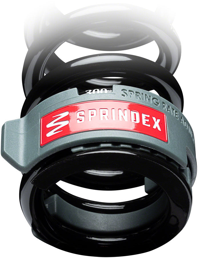 Sprindex Adjustable Weight Rear Coil Spring - Enduro, 340-380 lbs, 65mm, 2.6" Stroke - Rear Shock Spring - Adjustable Weight Rear Coil Spring