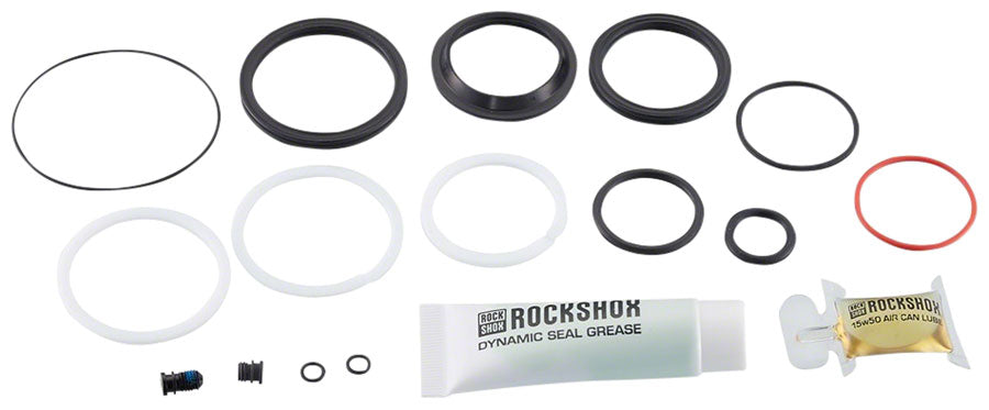 RockShox Rear Shock Service Kit - 200 hour/1 Year, Deluxe Trek Re:Aktiv Thru Shaft