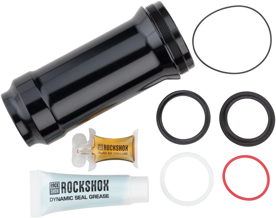 RockShox Rear Shock Air Can Assembly - DebonAir V2, 205/230 x 57.5-65mm, Deluxe/Super Deluxe A1-B2 (2017+), Black