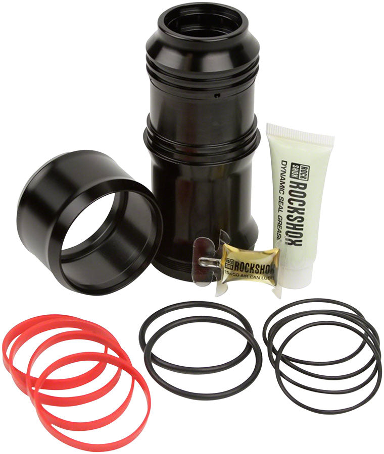 RockShox MegNeg Air Can Upgrade Kit for Deluxe and Super Deluxe Rear Shocks, 225/250 x 67.5-75mm, Black